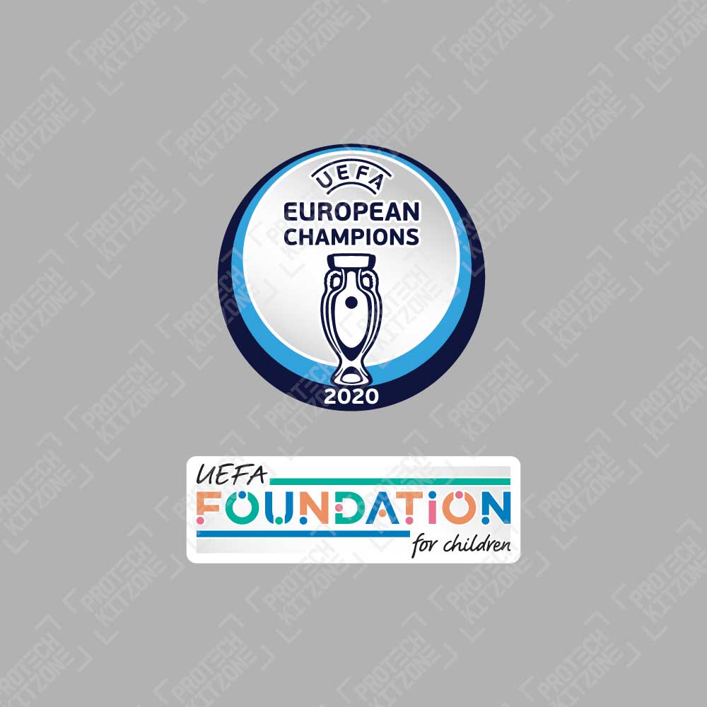 Official UEFA EURO 2020 Winner Badges Set - For Italy